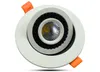 COB 3W 5W DIMMABLE LED infälld Spot Light 360-graders roterande LED-ljus AC85-265V LED-takljus för inomhusdekoration