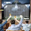 2020-21 Großes Fantasy Football Draft Board und Spielerbeschriftungsset Das größte Draft Day Board (5,7 x 4 Fuß)
