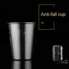 304 tazza di birra in acciaio inox multi formato singolo strato crimpatura esterna portatile anti-caduta auto tazza tazza da ufficio regalo conveniente tazza BH1838 cy