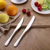 19 Styl Ze Stali Nierdzewnej Nóż Widelec Spoon Ochrona środowiska Zachodnia Tableware Moda Dostawy Kuchnia T9i00293