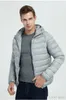 Ultra Light Down Płaszcz Mens Winter Jucika Bluzy Zagęsz się w Parkas Autumn Owezyjna Ziemia Odzyski