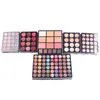 Miss Rose Makeup Kits Professional Three Layers Eyeshadow Lipstick Powder Blush Cosmetics Set With Aluminium Box