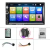 2 Din Carro Radio 7 "HD Autoradio Multimedia Player Touch Screen Auto Áudio Carro DVD Player Estéreo MP5 Bluetooth USB TF FM Camera