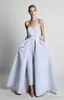 Krikor Jabotian Modest macacões vermelhos Prom Vestidos com destacável Skirt Strapless Noiva Vestido de Noiva Pantssuits Vestido ogstuff