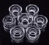 Titanium nail replacement 100% Real Quartz Dish High quality Quartz Dishes for Dnail Oil Rig Enail Bongs Replaceable Quartz Dish