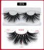 2020 Nova 25mm 6D Mink cílios reutilizáveis ​​cílios postiços 15 estilos 5D 3D Mink cílios extensão da composição Ferramentas Handmade macios Mink Lashes