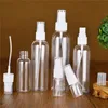 10ml 20ml 30ml 50ml 60ml 80ml 100ml viajar transparente perfume pulverizador frasco recarregável garrafa reutilizável garrafas plásticas