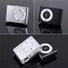 8 Colors Mini Clip MP3 Player with Earphone+USB Cable+Retail Package Box Support Micro SD TF Card(1-32GB) Sport Mp3 Metal mp3 Players