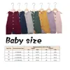 Jumpsuits 2019 Baby Summer Clothing Newborn Baby Boy Girl Cotton Linen Romper Sleeveless Single Breasted Unisex Jumpsuit Playsuit 024M