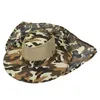 Camouflage Hat Boonie Bucket Hats Mesh Военная кепка ушная лоскутная крышка УФ солнцезащитный крем открытый рыбалка кемпинг охотничьи шляпа