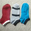 Rosa Svart Sport Sockor Multicolor Ankel Socks Sport Cheerleaders Korta Sock Girls Women Bomull Skateboard Sneaker Strumpor