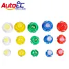 AutoEC 10x T3 T4.2 T4.7 COB cruscotto Indicatore WARNING lampadine Attenzione Spia 12V # LA15