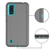 Per Galaxy A11 A01 Custodia Defender con clip da cintura Fondina per cavalletto Custodia protettiva in gomma robusta e resistente Factory7617269