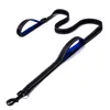 fashion Pet products traction rope traction large and medium-sized dog Leashes nylon double-layer thickened reflective dog rope T2I5926