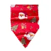 Camino de mesa navideño, mantel, bandera, fiesta en casa, tapiz decorativo de Papá Noel, caminos de mesa, 35x180cm1