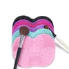 15.7 * 11.7 * 1.5 cm Siliconen Make-up Borstel Cleaner Pad Make-up Wassen Borstel Gel Schoonmaak Mat Hand Tool Foundation Makeup Borstel Scrubber Board Board