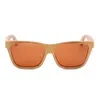 Luxary-Berwer gepolariseerde zonnebril Retro Mannen en vrouwen Luxe handgemaakte bamboe zonnebril met case voor vrienden als geschenken Dropshipping