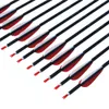 New Spine 500 Carbon Arrow With Replaceable Arrowhead 28/30/31 Inches Length Archery Arrows for Compound Recurve Bow Hunting