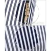 HBP Navy Cosmetic Bags Wiht Hook Canvas Muct