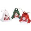 Sinos de natal 1 peça árvore de natal pendurado sinos jingle pingente decoração de festa de natal enfeites de natal 09183067364135160555