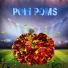 التشجيع 2pcs metallic pom poms الهوائية عرض الرقص الزهور الزهور المشجعين pompoms لمباراة كرة السلة لكرة القدم pompon1