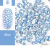 Pierres à ongles opale brillantes SS4SS20, tailles mixtes, 350 pièces par sac, strass à dos plat, décorations pour Nail Art, 2858279