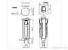 Stroomonderbrekers Taiwan KUOYUH overbelasting overstroombeveiliging motorbeveiliging 92 serie 0.5A 1A 1.5A 2A 2.5A 3A 4A 5A 6A 7A 8A 9A 10A 12A 15A 20A