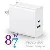 87W carregador de pd para 15 polegadas macbook pro mini iphone 11 xr xs max usb typec portáte portátil carregadores de energia Adaptador rápido carregamento