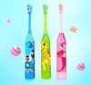 Children Electric Double-sided Tooth Brush Cartoon Pattern Toothbrush Electric Teeth Brush For Kids with 2pcs Replacement Head