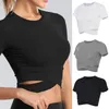 Yoga Suit Women Sports Slim Sexy Yoga Tops Workout Fitness Clothes Seamless Wrap Bra Gym Activewear Running Shirt18587102