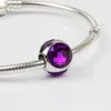 20st runda kristallpärlor Berlocker Passar Pandora Flerfärgade DIY-smycken Europeiska armband Armband Kvinnor Flickor Bästa presenterna B021