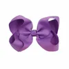 30 -pakiety 6 -calowe łuki dla dziewcząt Big Grosgrain Girls Hair Bows z klipsami aligatorowymi dla nastolatków dzieci Toddlers1076484