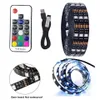 5050 RGB LED Strip Waterproof DC 5V USB LED Light Strips Flexible Tape 1M 2M 3M 4M 5M add Remote For TV Background