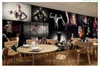 Carta da parati personalizzata per foto di palestra sportiva stereo 3D Fitness bellezza ristorante divano sfondo decorazione della parete papel de parede