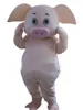 Halloween Lovely Pig Mascot Costume Top Quality Cartoon Chinese giant Anime theme character Christmas Carnival Party Costumes
