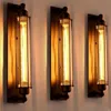 antikviteter Vintage Style Loft Industriell Vintage Edison Wall Light Lamp bar resturent Pendellampor tak Ljuskrona Light