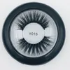 60 Par Mink Lashes 3D Silk Protein Mink False Eyelashs Långvariga fransar Naturliga Mink Eyelashes Round Box Packaging ColorFul 10 Styles