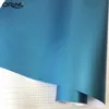 تيتانيوم الأزرق الساتان الكروم اللف فينيل مع فقاعة هواء مات فيلم معدني لسيارة تغطي رقائق الرباعة 152x207269044