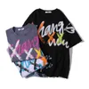 2020 zomer mode hiphop graffiti t-shirts voor mannen / vrouwen hipster streetwear casual katoen losse jongens meisjes t-shirts Tops