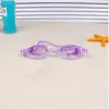 Vattensporter Antifog Simning Glasögon Barn Anti-UV Simning Glasögon Silikon Justerbar Färgglada Kid Eyewear Stor Frame ZZA226