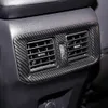 トヨタRAV4 RAV 4 XA50 2019 2020 CAR LEAR BACK A C AIRベントカバー装飾トリムアウトレットパネ​​ルフレームステッカーアクセサリー264R