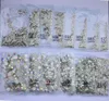 Super Glitter SS3SS50 Nail Decoration 3D Glass Nail Art Rhinestones Crystal Ab Flat Back Non Fix Rhinestone Mix Size