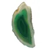 Natural irregular gem stone jewelry color agate landscape slices pendant unique agate jewelry wholesale