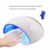 Nail Dryer LED-lamp voor Nail Salon Nail Designs Art Gereedschap Droog snel 24W Droger Lamp USB Charge 8leds