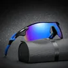새로운 브랜드 빈티지 패션 하이 엔드 남성 편광 스포츠 선글라스 파란색 미러 방풍 스키 태양 안경 유니섹스 L1010KP