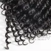 Vmae Indian Remy Virgin Human Hair Bundles Weft Naturalny kolor Kinky Curly Extension