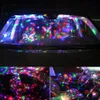 LED USB mini głos aktywowany kryształowy magiczny scena LED Disco Ball Projektor Party Lights Flash DJ Light