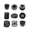 50 Pcs Mixed Motorcycle Stickers Black White For Car Skateboard Laptop Pad Bicycle PS4 Phone Luggage Decal Pvc guitar fridge bumpe4300131