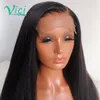 HD Lace Frontal Wig Kinky Straight Transparent Lace Wigs Invisible Front Wigs With Baby Hair 150 Brazilian Hair5906050