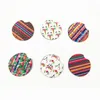 Neopreen Car Cup Mat Contrast Mok Coaster Bloem Theekopje Regenboog Kleuren Pad voor Home Decor Accessoires